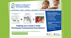 Desktop Screenshot of montessori-home-schooling.com